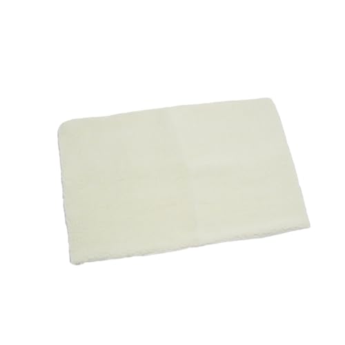 karelwui Haustiermatte mit Reißverschluss, abnehmbare, integrierte wärmereflektierende Schicht, gemütliche, selbstheizende, warme, weiche, bequeme Hundedecke Beige 1pc von karelwui