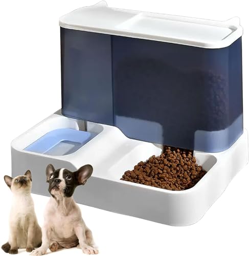 kathson All-in-One Automatischer Katzenfutterspender und Wasserspender Set von kathson