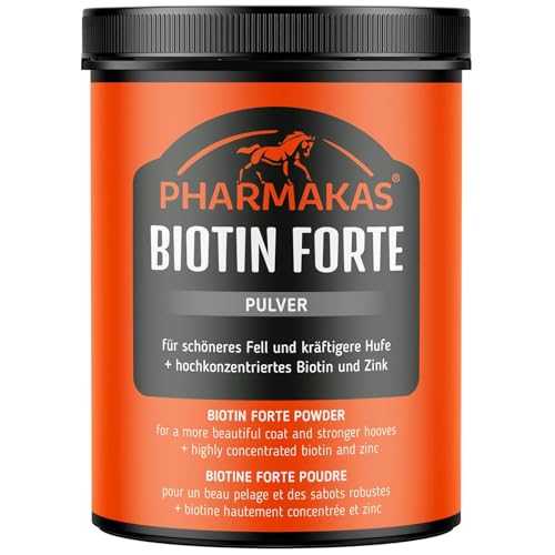 Biotin Forte Pulver - Pharmakas Horse Fitform Ergänzungsfuttermittel von kavalio