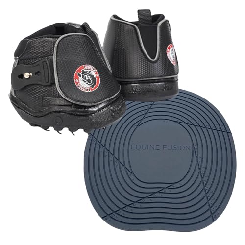 kavalio Equine Fusion Set Hufschuh Active & Dampening Pad Regular (11) von kavalio