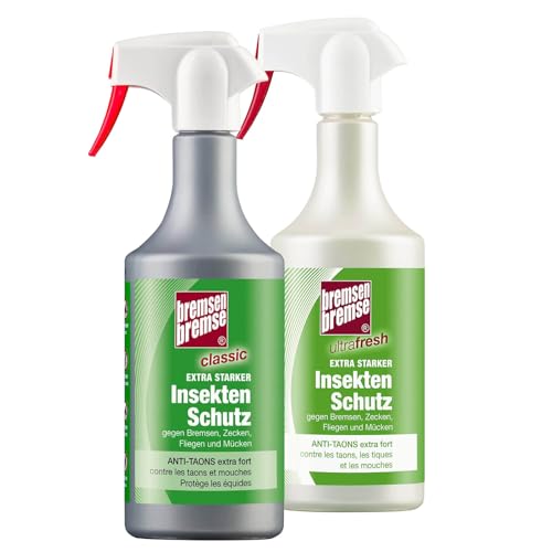 kavalio Insektenspray Set - Bremsenbremse Insektenschutz ultrafresh & Classic Insektenschutz von kavalio