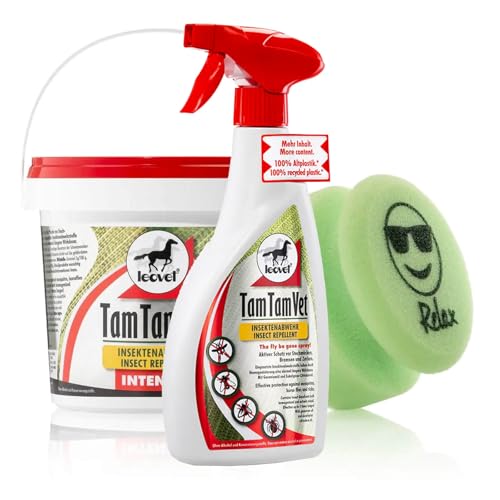 kavalio Tam Tam Vet Fliegenschutz Set - Insektenschutzspray & -Gel im Vorteilspaket von kavalio