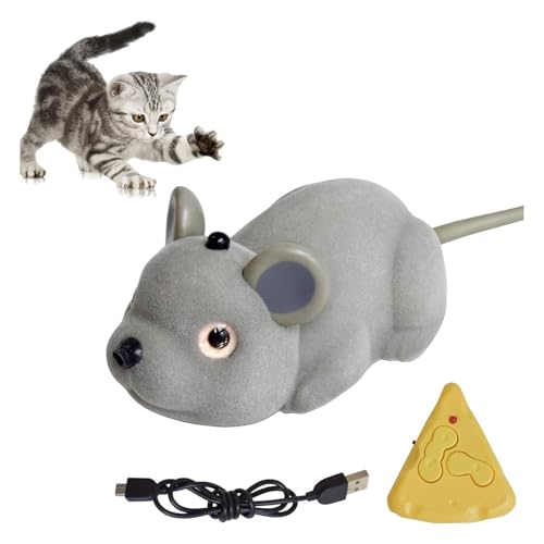 kesurpae Fernbedienung Maus Katze Drehen Grad Maus Spielzeug Katze Spielzeug Hand Zu Sensing Necken Katzen Control Maschine Control Linke Maus von kesurpae