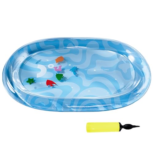 kesurpae Interaktive Katzenwassermatratze mit eingebettetem Fischspielzeug für aktives Spielen und einen coolen Spielbereich im Sommer. Sogar müde Haustiere, Typ+1, L kesurpae Interaktive Katzenwassermatratze mit eingebettetem Fischspielzeug für aktives Spielen und einen coolen Spielbereich im Sommer. Sogar müde Haustiere, Typ+1, L von kesurpae