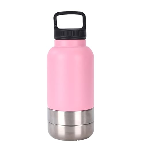 kesurpae Reisewasserflasche für Hunde, praktische Lösung zur Flüssigkeitsversorgung Ihres Haustiers unterwegs, tragbarer Wassernapf aus Metall zum Wandern mit dem Hund, C kesurpae Reisewasserflasche für Hunde, praktische Lösung zur Flüssigkeitsversorgung Ihres Haustiers unterwegs, tragbarer Wassernapf aus Metall zum Wandern mit dem Hund, C von kesurpae