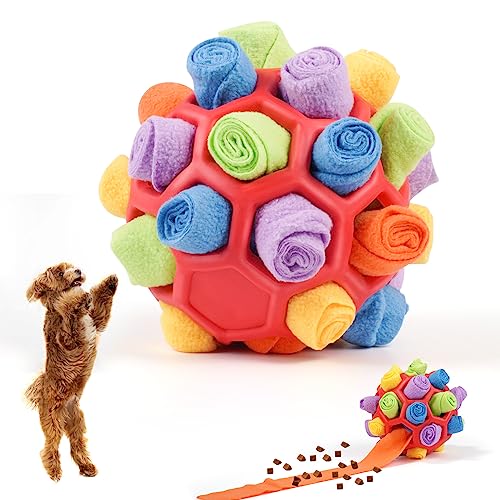 kieyeeno Hundespielzeug, Schnüffelball, Suchmatte für Hunde (01) von kieyeeno