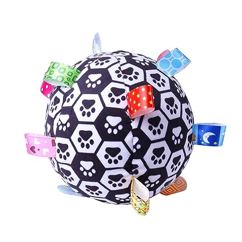 kiskick Dental Health Pet Toy Ball Dog Plush Interactive Fun Sound-interactive for Relieving Boredom Sound D von kiskick