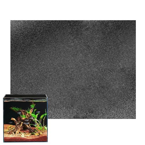 Fish Tank Backdrop, Fish Tank Wallpaper Static Sticker, Black Fish Tanks Background Decal, Aquarium Background Decal, Home Fish Tanks Decor, Black Fish Tanks Wallpaper for Aquarium, Home, Fish Tank von kivrimlarv