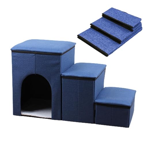 Hundetreppe Bett, Bettstufen Hunde, Haustierrampe Treppe, Tragbare Hundetreppe, Couch Klettern Treppe, Schlafsofa Treppe, Indoor Pet Stufen, Hunderampe Bef, Hochbett Treppe für Hunde, Haustiertreppe von kivrimlarv