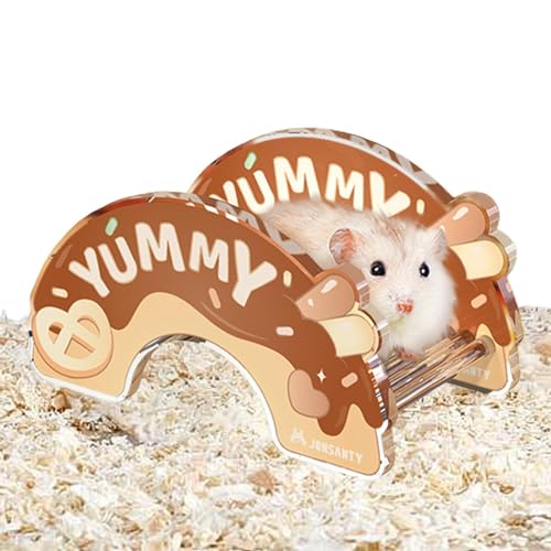 Guinea Toys, Hamster Cage, Pet House Hideaway Toy, Small Pet Activity Toy, Clear Hamster Hide Out, Guinea House Toy, Window Sill Pet Toy, Bedside Pet Activity, Desk Pet Hideaway von kivrimlarv