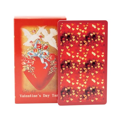 Tarot Cards Deck, Oracle Deck, Valentine's Day Tarot, Divination Cards, Oracle Card Game, Psychological Oracle Tarot Cards for Valentine's Day with Divination Tools for Future & Past Insight von kivrimlarv