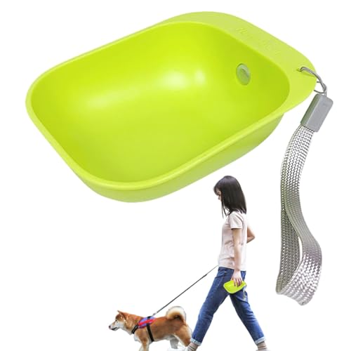 Hundeflaschen-Wasserspender, Reise-Wassernapf für Outdoor-Hunde, 200 ml, zum Aufhängen, für den Außenbereich, wiederverwendbarer Hunde-Wasserflaschenspender für den Außenbereich von kivrimlarv