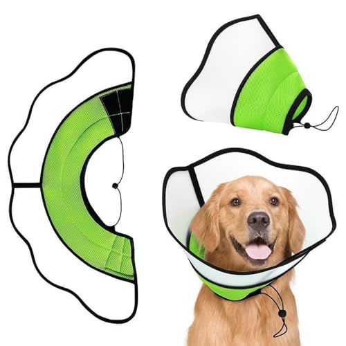 Hundekegelhalsbänder | schützendes Hundehalsband | Weicher Hundekegel für Hunde, Genesungshundekegel für kleine, mittelgroße Hunde von kivrimlarv