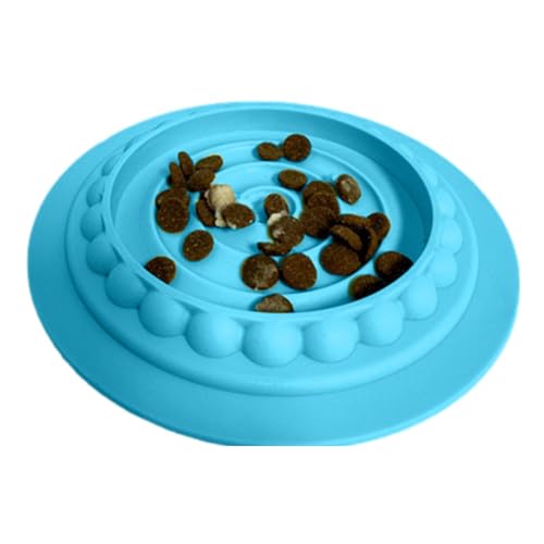 Slow Feeder für Katzen - Slow Eating Dog Futternäpfe - Katzen-Futterspender Slow Feeder Bowl, Interaktiver Feeder Hundenapf, Hundeschalen Slow Food Schüssel für Alle Rassen Katzen Hunde von kivrimlarv