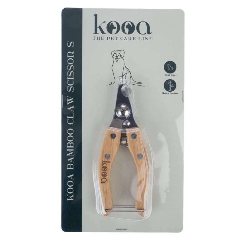 kooa Bambus-Krallenschere S - L 12,7 x B 4,7 x H 1,4 cm von kooa