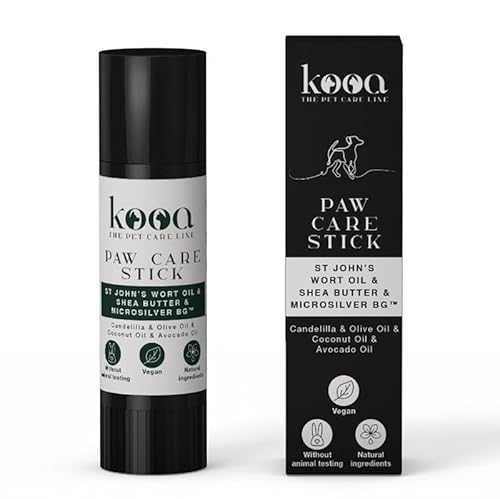 kooa - Pfotenpflegestift | spendet Feuchtigkeit, mit Sheabutter und pflanzlichen Ölen | pH-neutral, vegan | aus Deutschland | 20ml von kooa