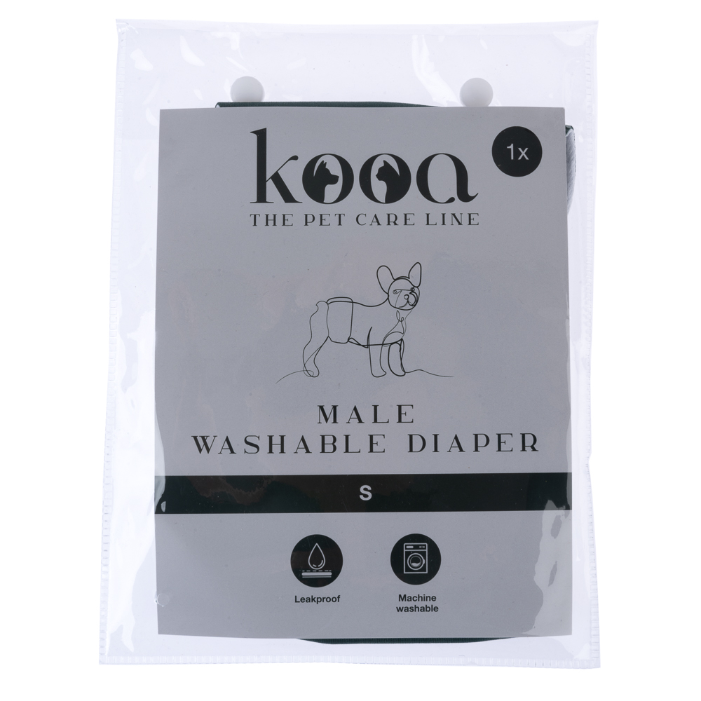 kooa Waschbare Windel für Rüden - Größe S von kooa