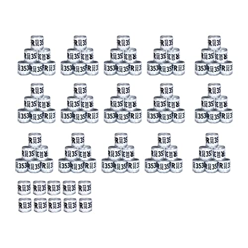 kowaku 100 Stück Taubenringe 8 mm 2023 Taubenbeine, Band für Enten, die meisten erwachsenen Vögel, Geflügel, Weiß von kowaku