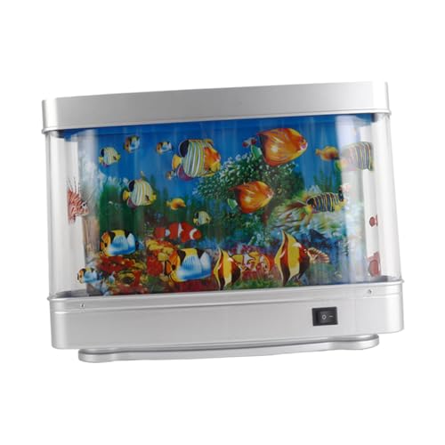 kowaku Aquarium-Stimmungslampe, Nachtlicht, Fisch-Aquarium, dekorative Lampe, Ansichten, bewegliches Schreibtischlicht für den Innenbereich, Zuhause, von kowaku