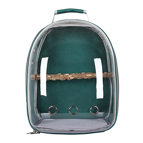 kowaku Bird Carrier Cage Schultertasche Haustier Papagei Rucksack, Grün von kowaku