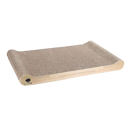 kowaku Cat Scratch Bed, Cat Scratchers Cardboard, Large Pet Sofa Pet Bed Corrugated Lounge Couch Cat Scratching Board for Indoor Cats Playing von kowaku