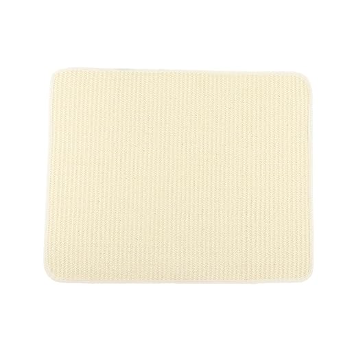 kowaku Cat Scratch Mat Scratching Mat Protector Cat Scratcher Mat Scratching Pad for Wall Couch Indoor Cats Kitty Grind Claws, white 40cmx50cm von kowaku