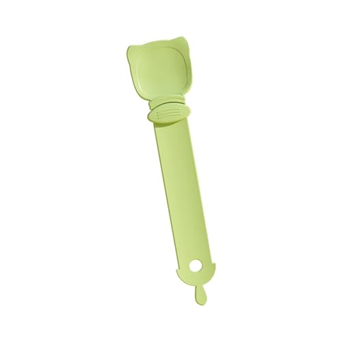 kowaku Cat Strip Squeeze Spoon Cat Feeding Spoon Cat Treats Snack Spoon (ohne Verschwendung), Grün von kowaku