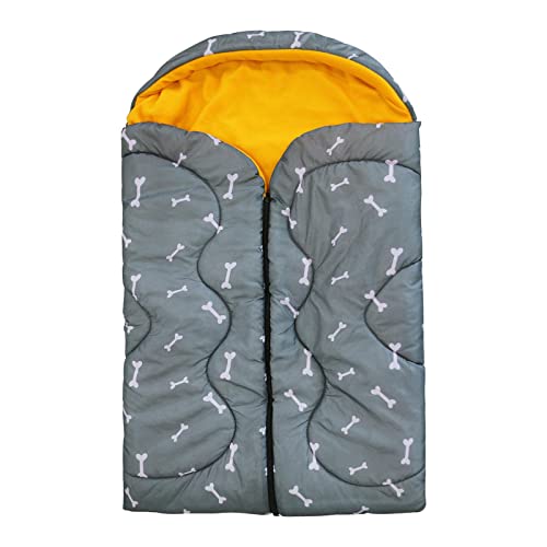 kowaku Hundeschlafsack Packbare Hundebettmatte Wasserdicht mit Aufbewahrungstasche Zum Wandern von kowaku