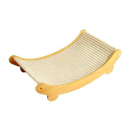 kowaku Katzenkratzer-Pad, Kätzchen-Katzenkratzer für Innenkatzen, interaktives Spielzeug, Aktivitätscenter, Kratzlounge, Bett, Kratzunterlage, 61cmx32cm von kowaku