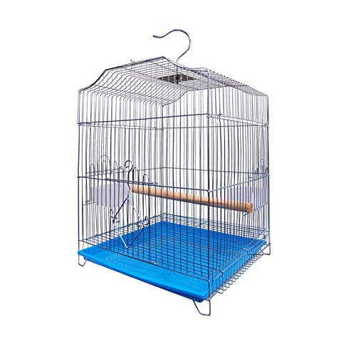 kowaku Klappbarer Vogelkäfig für exotische Vögel - Transportabler Käfig für Tropische Gefiederte von kowaku