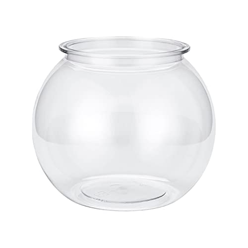 kowaku Kleines transparentes Aquarium, Fischschalenvase Tischplatte Aquarium für Steine, M von kowaku