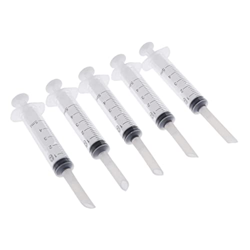 kowaku Papageien-Futterspender für Babyvögel, transparent, 5 ml, 5 Stück von kowaku