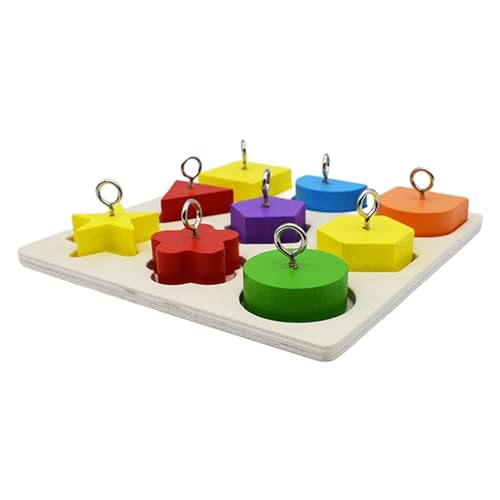 kowaku Papageien-Intelligenzspielzeug, Vogel-Puzzle-Spielzeug, Papageien-Lernspielzeug, Vogel-Trainingsspielzeug für Wellensittiche, Sittiche, Rennmäuse, von kowaku