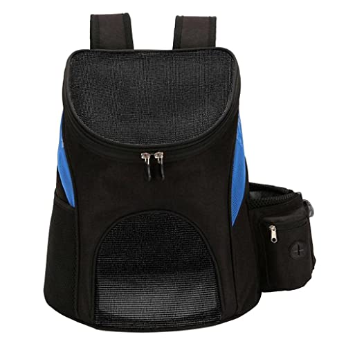 kowaku Pet Carrier Rucksack Verstellbare Haustier Katze Hund Reisetasche Blau Schwarz S von kowaku