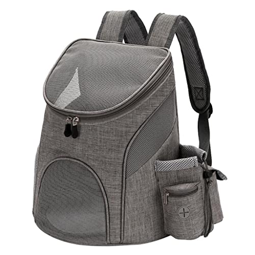 kowaku Pet Carrier Rucksack Verstellbare Haustier Katze Hund Reisetasche Grau S von kowaku