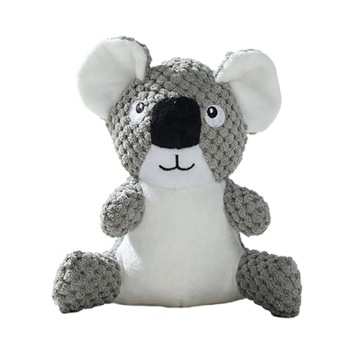 kowaku Plüsch-Quietschspielzeug für Hunde, interaktives Spielzeug, Welpen-Kauspielzeug für kleine und mittelgroße Hunde, Koala von kowaku