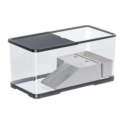 kowaku Schildkrötenbecken mit Abdeckung, Aquarium für Reptilien und Amphibien, Bereich für Sonnenbaden, Klein kowaku Schildkrötenbecken mit Abdeckung, Aquarium für Reptilien und Amphibien, Bereich für Sonnenbaden, Klein von kowaku