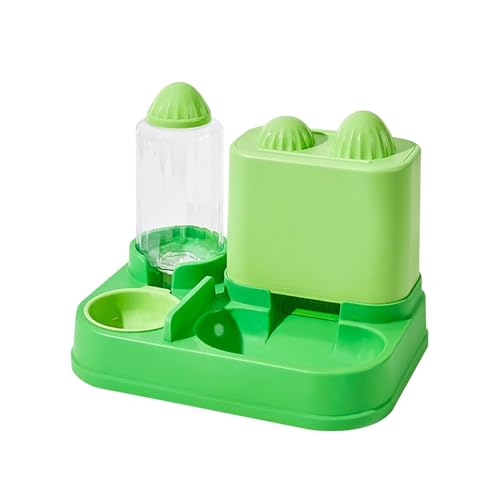 kowaku Schwerkraft-Futter- und Wasserspender-Set für Hunde, Katzen, Schwerkraft-Futterspender und Tränke, großer Hund, Katzen-Wasserspender für Welpen, Stil b von kowaku