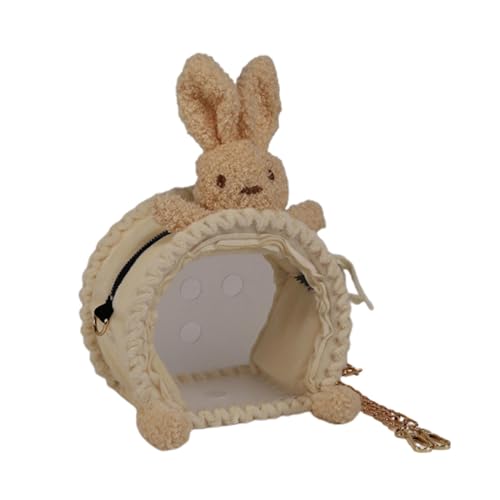 kowaku Tragetasche für Hamster, Reisetasche für Hamster und Eichhörnchen, tragbar, atmungsaktiv, für Kleintiere, Kaninchen A von kowaku