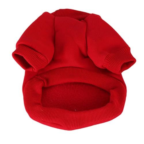 kowaku Weihnachten Welpe Hund Hoodie Chihuahua Kleidung für kleine Hunde Katzen Warm Winter Kleine Hund Mantel Pullover Herbst Welpen Outfits, M von kowaku