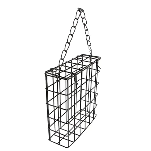 kwoifioy Hängender Futterspender Für Wildvögel Futterkorb Für Wellensittiche Gartensittiche Wildvogelfütterung Futterspender Aufbewahrung Vogeltalg Futterspender von kwoifioy