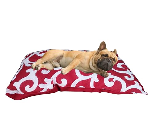 Hundebett, Sofa, Tierbett, 55 x 35 cm, weiche Polsterung, Hundekissen, Hundekissen, Hundematratze, Korb für Hunde und Katzen, Bett für kleine Hunde (5) von l&j