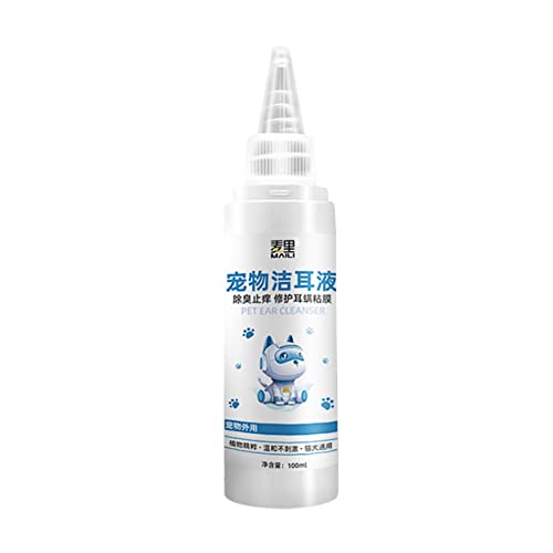 lamphle Kitty Oreg Drops Anti-Incipt Äußere Abstände USA Milben Ohrhörer Remover Dog Cat Liquid für Innen 100 ml 1 Stück von lamphle