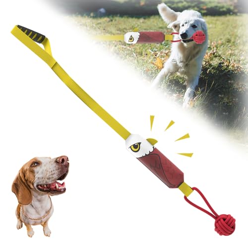 laocaf Dog Tug of War Toy, Neues Unkaputtbares Hundespielzeug, Verbessert die Vitalität von Haustieren, Kuscheltier Hund, Geeignet für Hunde Aller Größen (#2) von laocaf