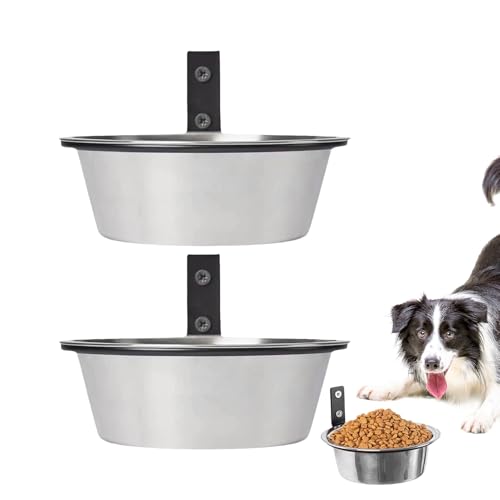 laxreheye Hundefutternapf | Hundebecher Set Für Wandmontage - 2 Stück Auslaufsichere Futterschale Für Katzen Mit Klappbarem Ständer Haustierzubehör laxreheye Hundefutternapf | Hundebecher Set Für Wandmontage - 2 Stück Auslaufsichere Futterschale Für Katzen Mit Klappbarem Ständer Haustierzubehör von laxreheye