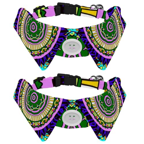 Hundehalsband mit Fliege, verstellbares formelles Smokinghalsband mit abnehmbarem Hemdkragen, Katzenhalsbänder für kleine Haustiere, Vintage-Stammes-Mandala-Blumenkreis, blaues Muster Hundehalsband mit Fliege, verstellbares formelles Smokinghalsband mit abnehmbarem Hemdkragen, Katzenhalsbänder für kleine Haustiere, Vintage-Stammes-Mandala-Blumenkreis, blaues Muster von lcndlsoe