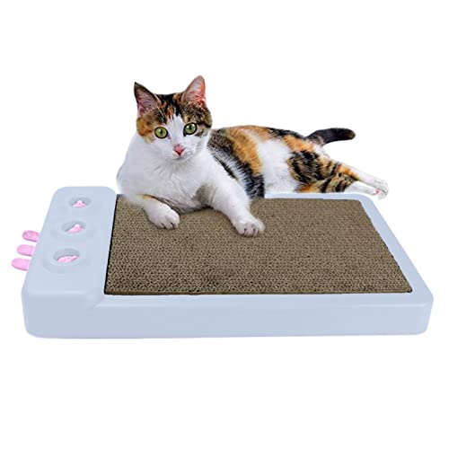 Pet Scratch Pad Karton - Langlebiges Whack-a-Mole Katzenspielzeug mit Kratzbrett - Praktische Katzenkratzbäume für kleine Katzen Haustiere Lear-au von lear-au