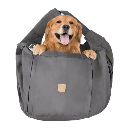 Hundetragetasche, Katzentragetasche, Reise-Frontrucksack für Welpen, Brusttasche, Reise-Frontrucksack, Brust-Welpentragetasche, kleine Hunde-Welpen-Katzen-Tragetasche, große von lencyotool