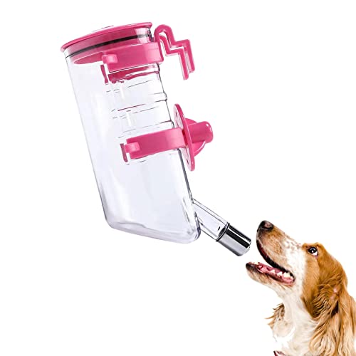 Wasserspender für Haustiere | Sicherer und auslaufsicherer hängender Wasserspender | Pet Water Feeder Bottle Container Dispenser für Käfig oder Zwinger von lencyotool