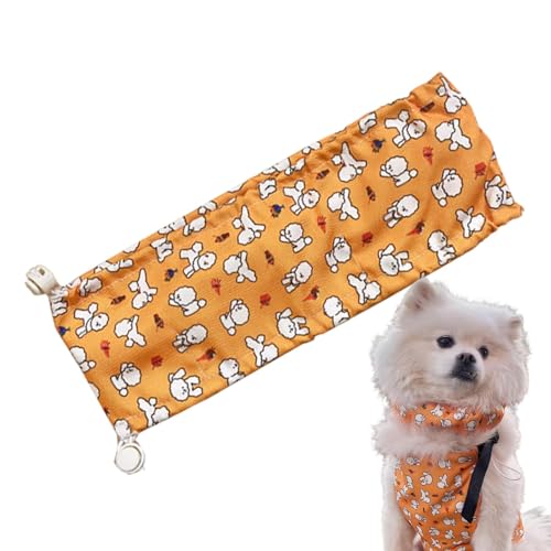 Leryveo Kühlhalsband für Haustiere, Kühlhalsband für Hunde,Sofort kühlende Bandanas für Hunde - Wiederverwendbare kühlende Halswickel für Hunde, sofort kühlendes Halsband für Katzen, stilvoller von leryveo